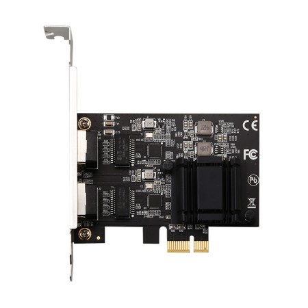 100M/1000M/2.5G NIC Network Adatper, Dual Ports,RJ-45, with Realtek RTL8125BG Controller, Support synology/PVE/Vmware 100M/1000M/2.5G NIC Network Adatper, Dual Ports,RJ-45, with Realtek RTL8125BG Controller, Support synology/PVE/Vmware